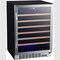 Edgestar 24 Inch Wide 53 Bottle BuiltIn Single Zone Wine Cooler with Reversible Door and LED Lighting CWR532SZ - alternate 4